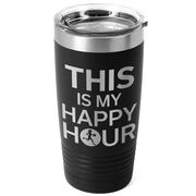 Running 20oz. Double Insulated Tumbler - This Is My Happy Hour