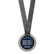 Filigree Circle Custom Virtual Race Medal