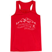 Flowy Racerback Tank Top - Into the Forest I Go