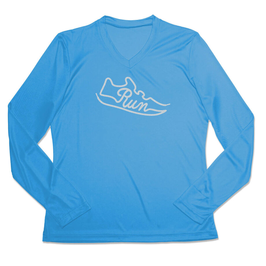 Women's Long Sleeve Tech Tee - Run Shoe