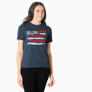 Running Short Sleeve T-Shirt - Star Spangled Run