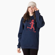 Statement Fleece Hoodie - Heartfelt Runner Girl