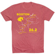 Running Short Sleeve T-Shirt - Boston Route