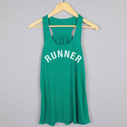 Flowy Racerback Tank Top - Runner Arc