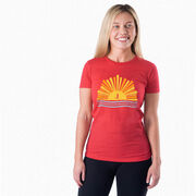 Women's Everyday Runners Tee - Here Comes The Sun