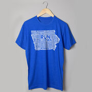 Running Short Sleeve T-Shirt - Iowa State Runner 