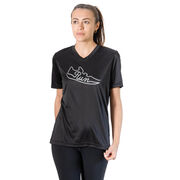 Women's Short Sleeve Tech Tee - Run Shoe