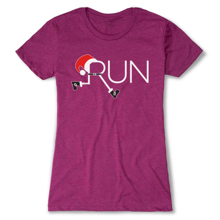 Women's Everyday Runners Tee - Let's Run For Christmas