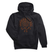 Statement Fleece Hoodie -  Runner Turkey