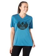 Women's Short Sleeve Tech Tee - Ultra Runner Bigfoot