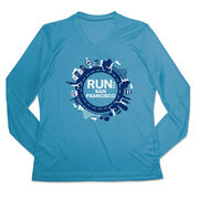 Women's Long Sleeve Tech Tee - Run for San Francisco
