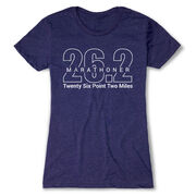 Women's Everyday Runners Tee - Marathoner 26.2 Miles