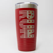 Running 20 oz. Double Insulated Tumbler - Run Patriotic