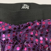 Running Costume Skirt - Purple Glitter Sequined