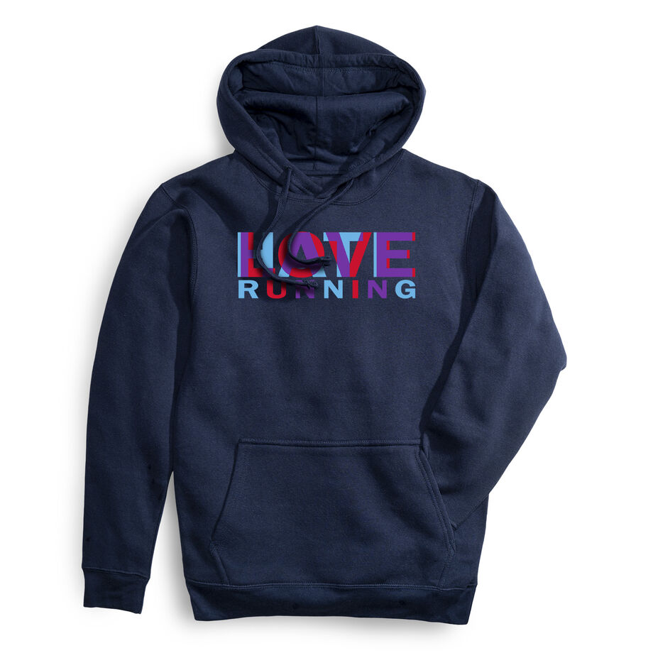 Statement Fleece Hoodie -  Love Hate Running