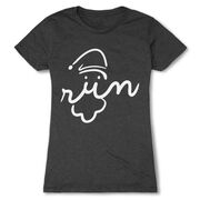 Women's Everyday Runners Tee - Santa Run Face