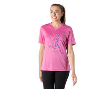 Women's Short Sleeve Tech Tee - Summer Runner Girl