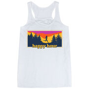 Flowy Racerback Tank Top - Happy Hour