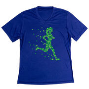 Women's Short Sleeve Tech Tee - Lucky Runner Girl