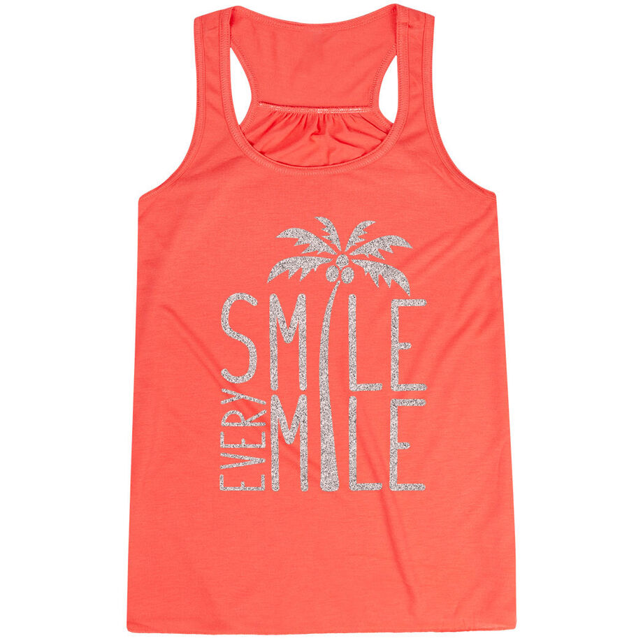 Flowy Racerback Tank Top - Smile Every Mile