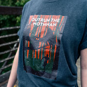 Running Short Sleeve T-Shirt - Outrun the Mothman