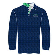 Runner's Long Sleeve Polo - Custom