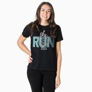 Running Short Sleeve T-Shirt - She Believed She Could So She Did