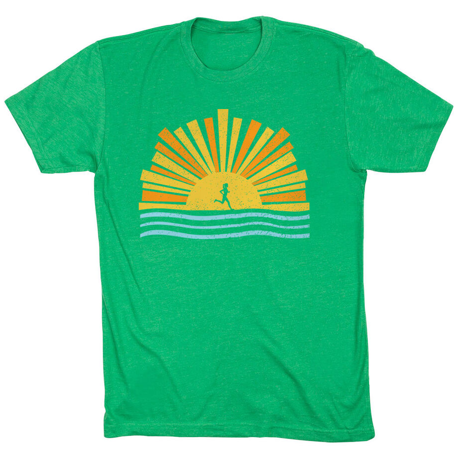 Running Short Sleeve T-Shirt - Here Comes The Sun