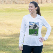 Women's Long Sleeve Tech Tee - Into the Forest