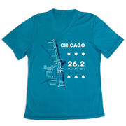 Women's Short Sleeve Tech Tee - Chicago Route