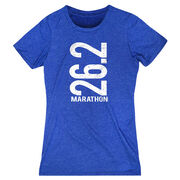 Women's Everyday Runners Tee 26.2 Marathon Vertical