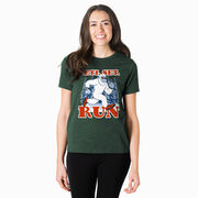 Running Short Sleeve T-Shirt - Yeti, Set, Run