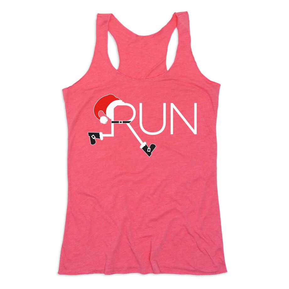 Women's Everyday Tank Top - Let's Run For Christmas