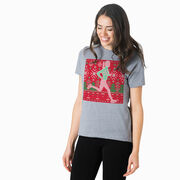 Running Short Sleeve T-Shirt - Christmas Sweater