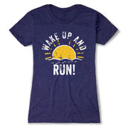 Women's Everyday Runners Tee - Wake Up And Run