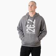 Statement Fleece Hoodie -  26.2 Marathon Vertical