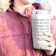 Running 20oz. Double Insulated Tumbler - Please Grant Me Coffee