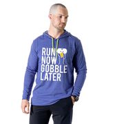 Running Lightweight Hoodie - Run Now Gobble Later (Bold)