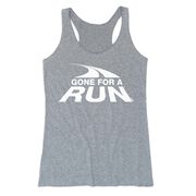 Women's Everyday Tank Top - Gone For a Run&reg; White Logo