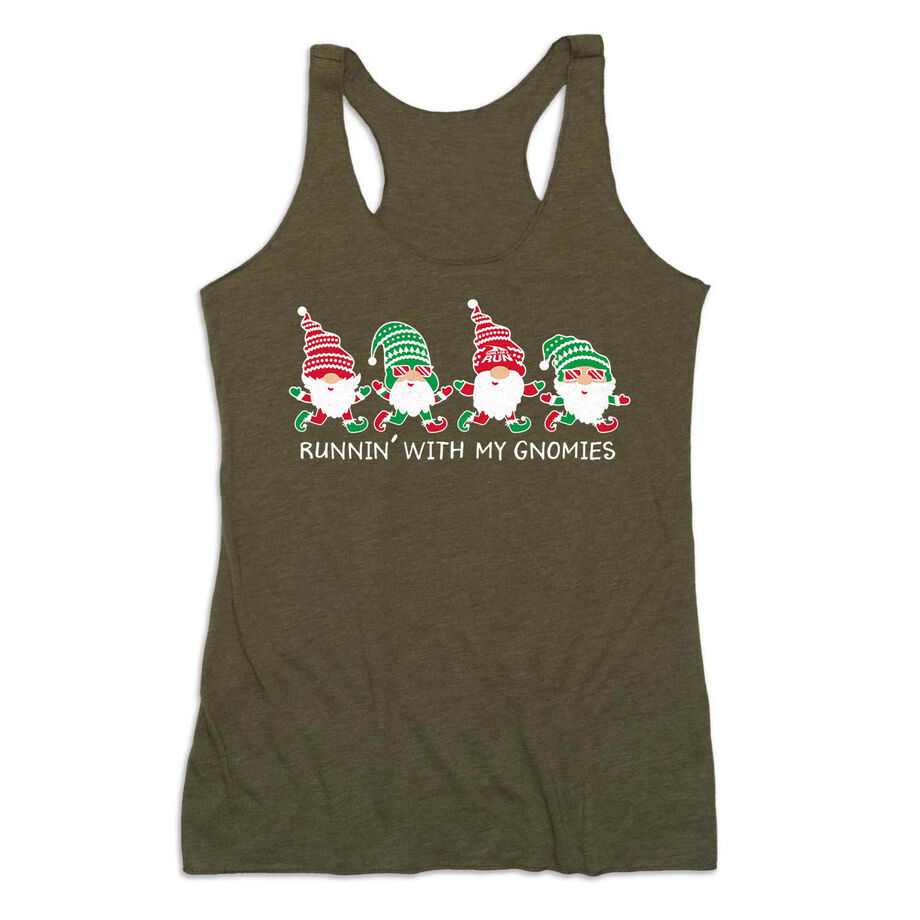 Women's Everyday Tank Top - Runnin' With My Gnomies&reg; - Christmas