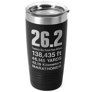 Running 20 oz. Double Insulated Tumbler - 26.2 Math Miles