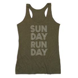 Women's Everyday Tank Top - Sunday Runday (Stacked)
