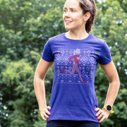Women's Everyday Runners Tee - Heart Sweater Run