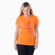 Women's Everyday Runners Tee - Heartfelt Runner Girl