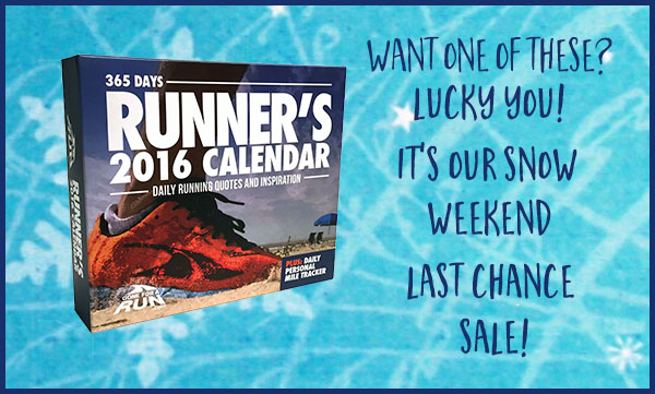 Runner's Calendar On Sale Now