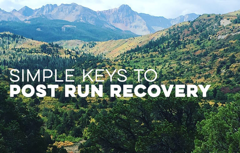 Simple Keys to Post Run Recovery
