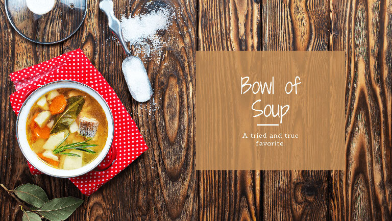 Bowl of Soup after a Run