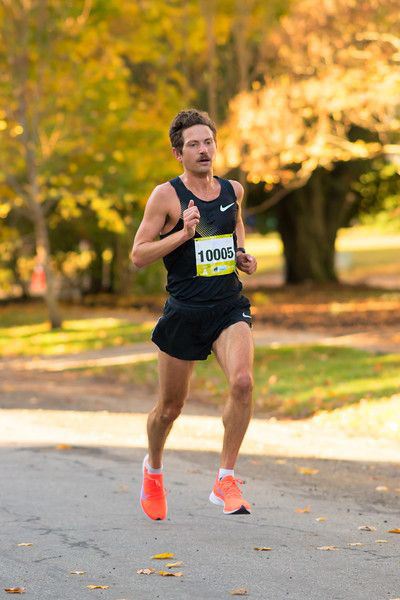 Around mile 8 of the 2018 Markel Richmond Half Marathon