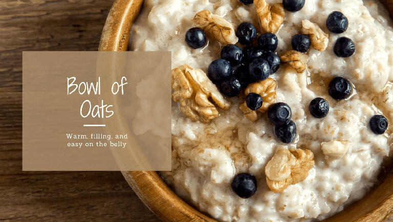 Bowl of Oats after a Run