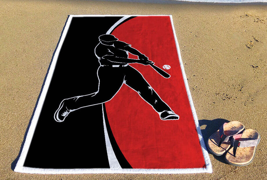 Baseball Beach Towel